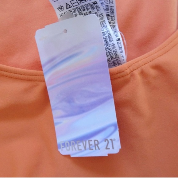 NWT Forever 21 One Piece Swimsuit Large - Picture 11 of 11